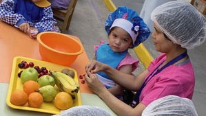 Chile: Realizan taller de alimentación saludable para niños en San Esteban