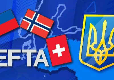 Ucrania y EFTA modernizan su acuerdo comercial priorizando las rebajas arancelarias a alimentos