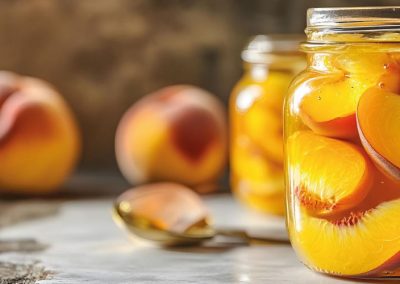 Duraznos en conserva/China: exportaciones superaron las 36.800 toneladas al primer trimestre 2025