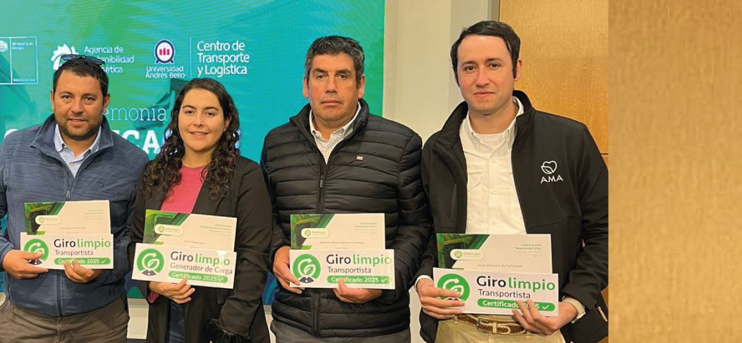 AMA TIME recibe certificación del Programa “Giro Limpio” por su compromiso con la eficiencia energética y la reducción de emisiones en su flota de transporte