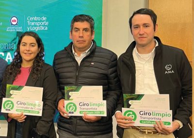 AMA TIME recibe certificación del Programa “Giro Limpio” por su compromiso con la eficiencia energética y la reducción de emisiones en su flota de transporte