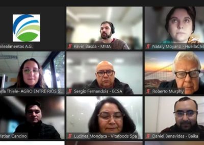 Chilealimentos realizó capacitación sobre la gestión del carbono