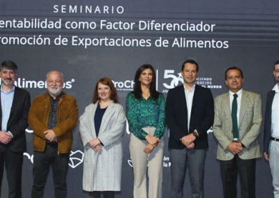 Chilealimentos organiza exitoso seminario sobre sustentabilidad
