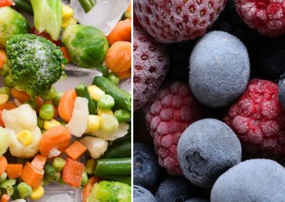 Congelados: actualización de Stock de frutas y hortalizas disponible en EE.UU. al 30 de Junio 2025