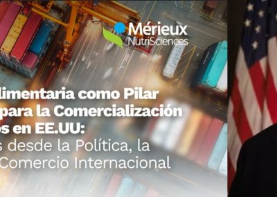 Mérieux NutriSciences realizará diversos seminarios con Ex Subsecretario de Seguridad Alimentaria de EE.UU.
