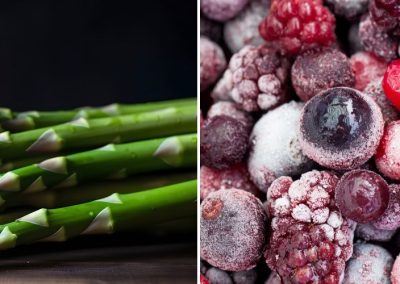 Congelados: actualización de Stock de frutas y hortalizas disponible en EE.UU. al 31 de Julio 2025