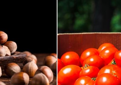 Italia: Fenómenos climáticos reducen cosechas de avellanas (50%) y tomate industrial (30%) en principales zonas productoras