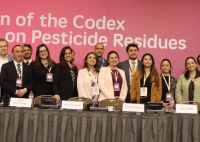 Chilealimentos formó parte de la Delegación Oficial de Reunión Mundial de Plaguicidas del Codex Alimentarius