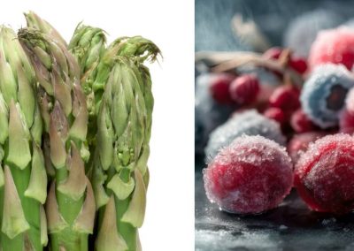 EE.UU./congelados: Stock de frutas cae 5% y el de hortalizas 2%, al 31 de agosto respecto mismo período del año anterior
