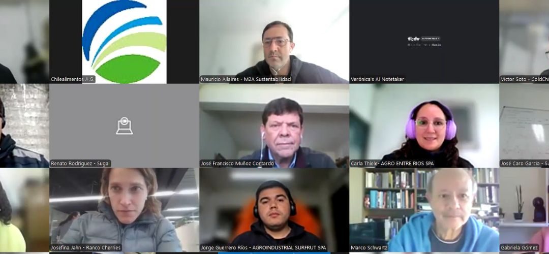 Chilealimentos realizó taller virtual sobre mitigación de gases de efecto invernadero