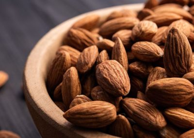 Almendras/Australia: Aumentan envíos a Arabia Saudita(102%), Turquía(31%), China (12%) e India (6%), al mes de agosto