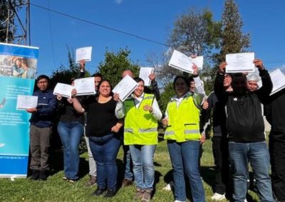 Patagoniafresh fortalece la sustentabilidad entre colaboradores con curso de buenas prácticas impartido por la OTEC Chilealimentos Capacita