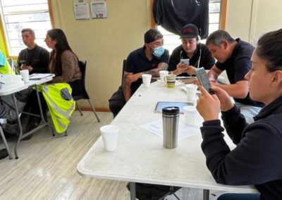 Champiñones Abrantes potencia las buenas prácticas sustentables entre sus colaboradores con apoyo de OTEC Chilealimentos Capacita