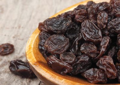 Pasas: Producción mundial caerá 7 % en 2025 por impacto climático en el Hemisferio Norte