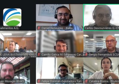 Chilealimentos realizó taller sobre cálculo de huella de agua para participantes del proyecto APL V