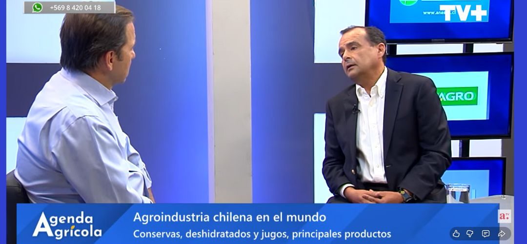 Programa Agenda Agrícola entrevista al Presidente de Chilealimentos Juan Manuel Mira