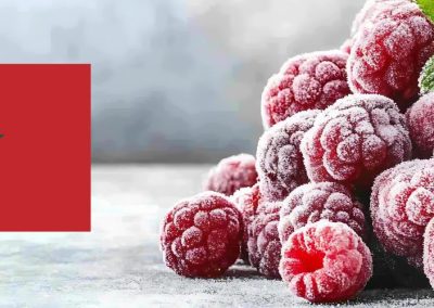 Frambuesas congeladas/Marruecos: Exportaciones récord durante el año 2025 a Francia