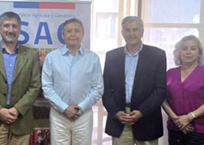 Chilealimentos presenta al Director Nacional del SAG campaña “Chile Proveedor Confiable de Frutas Congeladas de Exportación