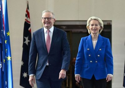 La Unión Europea y Australia sellan acuerdo comercial con foco en agroindustria y sustentabilidad energética