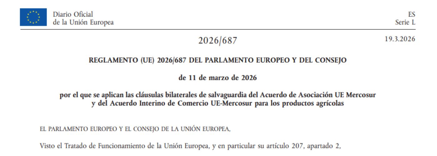 PUBLICACION SALVAGUARDIAS UE - MERCOSUR