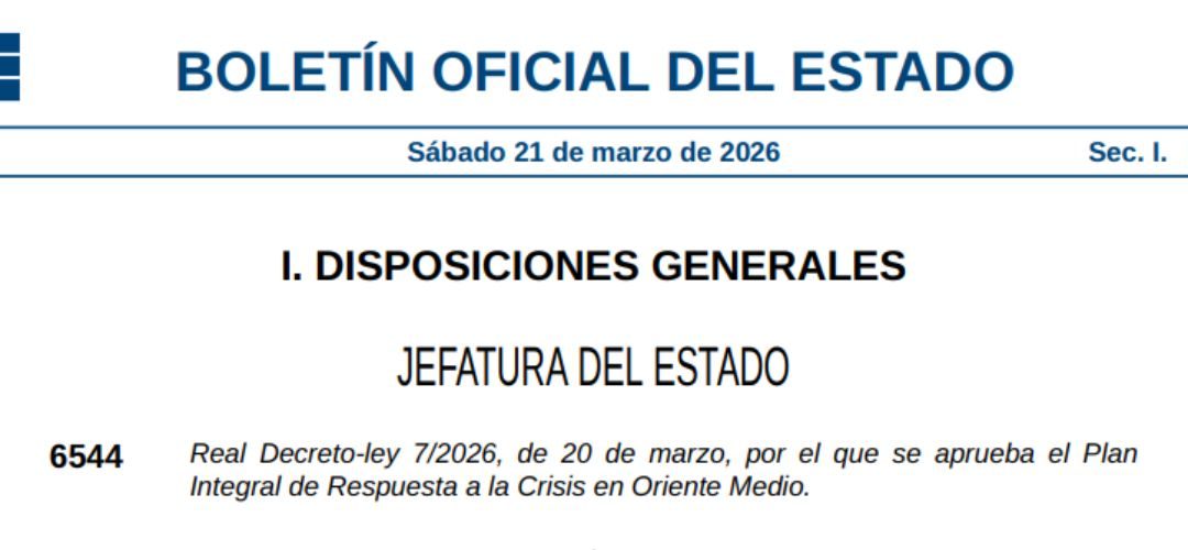 España: Real decreto rebaja el IVA a combustibles y activa subsidios al gasóleo y fertilizantes para sostener producción agroalimentaria