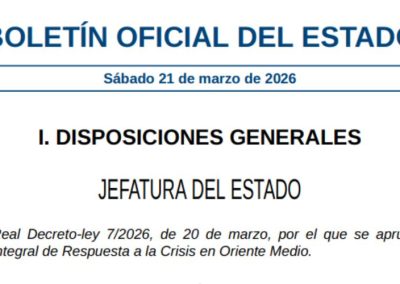 España: Real decreto rebaja el IVA a combustibles y activa subsidios al gasóleo y fertilizantes para sostener producción agroalimentaria