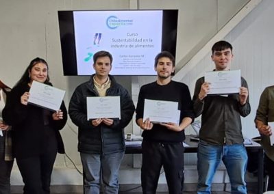 Chilealimentos Capacita OTEC impulsa la sustentabilidad entre trabajadores de Minuto Verde