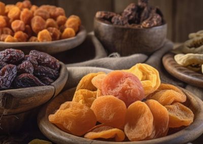 Frutas Deshidratadas/Turquía: Exportaciones al primer trimestre 2026 totalizaron más de US$ 400 millones a 120 destinos