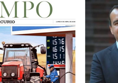 Presidente de Chilealimentos Juan Manuel Mira se refiere a los impactos sobre la agroindustria del conflicto bélico en Medio Oriente