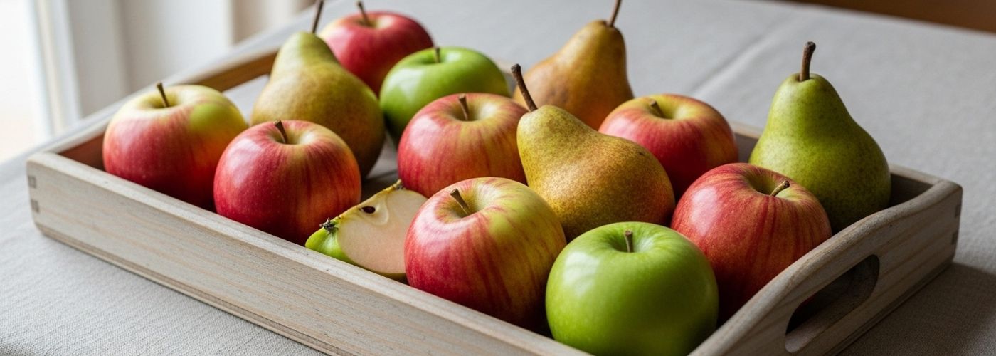 MANZANAS Y PERAS CAJA