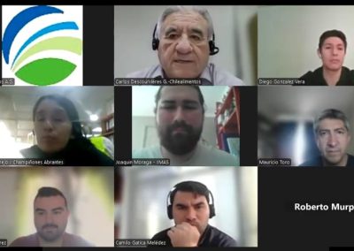 Chilealimentos realiza taller sobre descarbonización en la Agroindustria