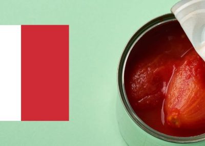 Tomate en Conserva: Exportaciones italianas se situaron en 2,8 billones en 2025 y las compras de consumo doméstico crecieron 2%