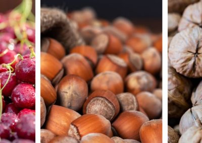 Turquía: Primera estimación de cosecha señala aumentos en cerezas (256%), nueces (95%), manzanas (94%), duraznos (89%) y avellanas (62%)