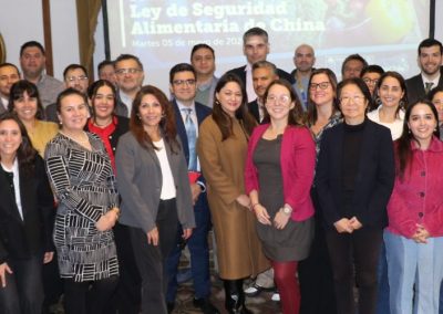 Chilealimentos expuso sobre nueva Ley de Alimentos de China en Seminario de SUBREI