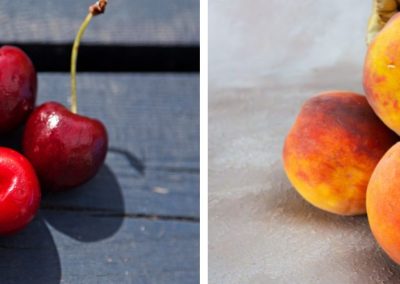 Carozos/Francia: Se pronostica una producción de 234 mil toneladas de duraznos y una producción estable de cerezas para 2026