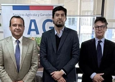 Chilealimentos se reúne con Director Nacional del SAG para fortalecer competitividad de las exportaciones agroindustriales