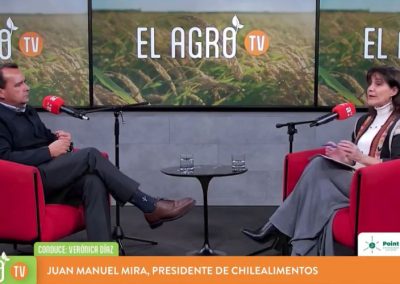 Entrevista a Presidente de Chilealimentos programa El Agro TV- Radio Agricultura