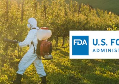 EE.UU: FDA actualiza programa de vigilancia de residuos de plaguicidas en alimentos