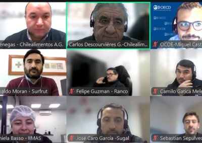 Chilealimentos junto a OCDE y Subrei promueven el fortalecimiento sectorial de la debida diligencia