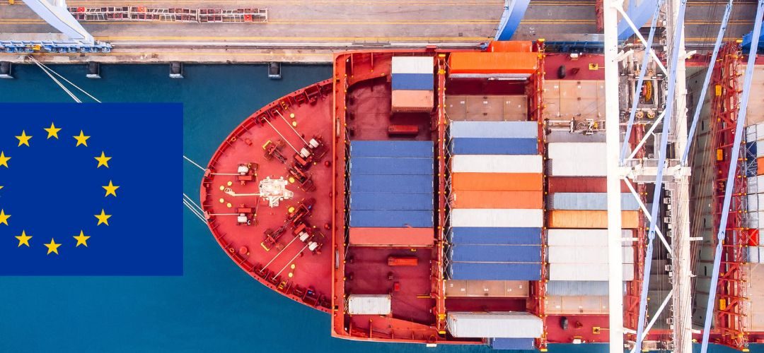 Unión Europea: Exportaciones de alimentos disminuyen 4% y alcanzaron 18,8 billones de euros a febrero 2026