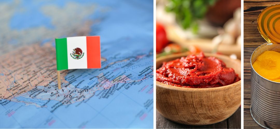 Tratado UE-México redefine la competencia para duraznos en conserva, pasta de tomate, pulpas de frutas de Chile en el mercado mexicano