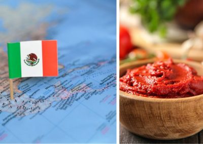 Tratado UE-México redefine la competencia para duraznos en conserva, pasta de tomate, pulpas de frutas de Chile en el mercado mexicano