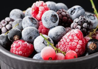 EE.UU./Congelados: Cae 6% el stock de frutas al 31 de mayo 2026 respecto al mes anterior