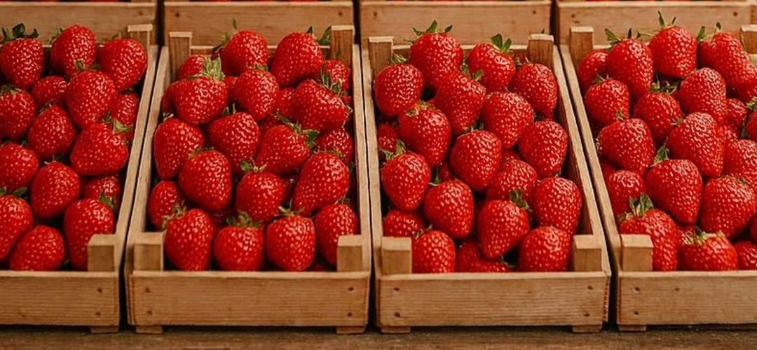 Frutillas/California: Producción récord y lluvias marcan inicio de campaña 2026