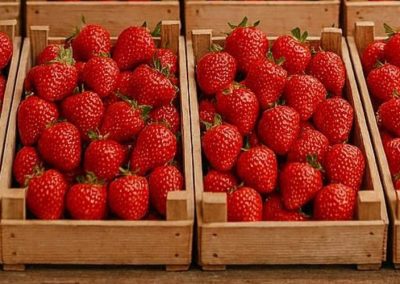 Frutillas/California: Producción récord y lluvias marcan inicio de campaña 2026