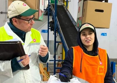 Competencias Laborales: Chilealimentos finaliza proceso de evaluaciones para trabajadores(as) de Copefrut