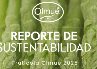 Frutícola Olmué presenta su reporte de sustentabilidad