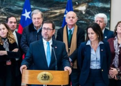 Chilealimentos participa en mesa público privada liderada por la Cancillería para reducir impacto de nuevos aranceles de EE.UU.