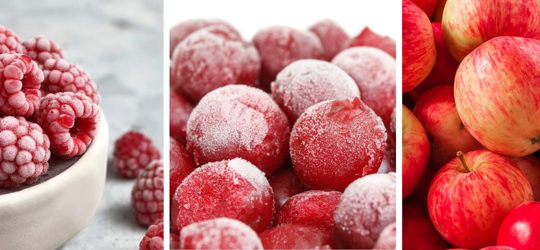 Polonia/Fruta Industrial: Cerezas y frambuesas congeladas muestran mayor volatilidad y manzanas mantienen sus precios