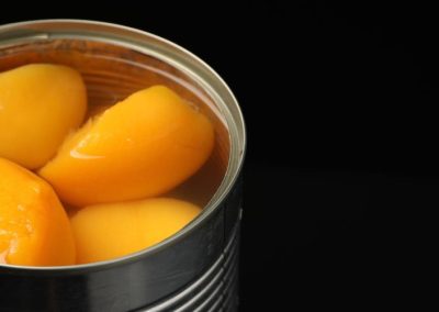 Argentina actualiza cuotas de exportación libres de arancel para los duraznos en conserva a México
